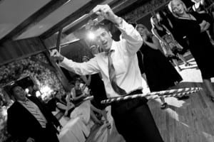 The best man enjoying the hoop The best man enjoying the hoop