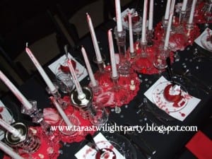 Tara Twilight 2 The table setting