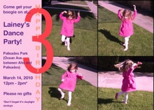 Lainey's invitation