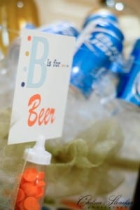 Baby shower beer