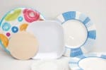 An assortment of plates and tops you can use