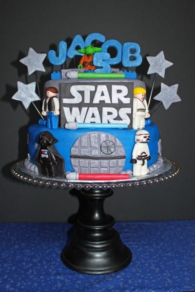 Star Wars Party. star-wars-lego-party-cake