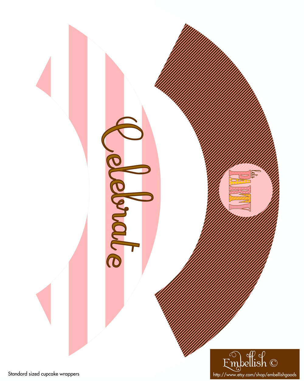 freebirthdayprintablescupcakewrappers The Catch My Party Blog The