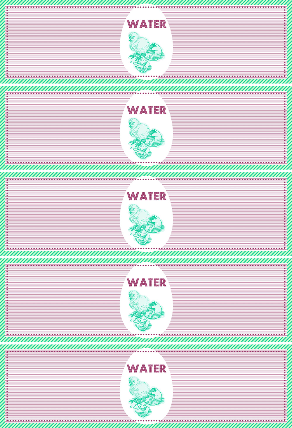 freeeasterpartyprintableswaterbottlelabels The Catch My Party