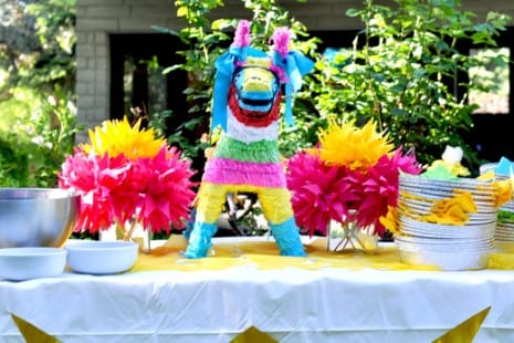 cinco de mayo party decorations. Pinatas for decoration and fun