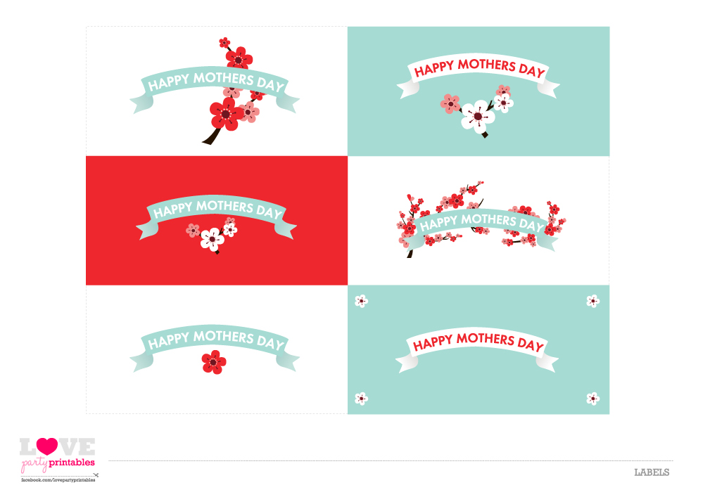 FREE Mother's Day Printables from Love Party Printables - The Catch My ...