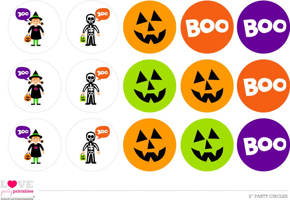 FREE Halloween Party Printables from Love Party Printables Catch My Party
