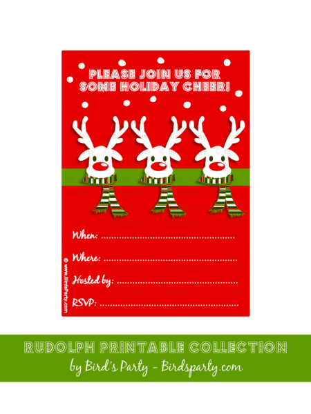 free-christmas-party-invitation-rudolph-reindeer-printable-decorations