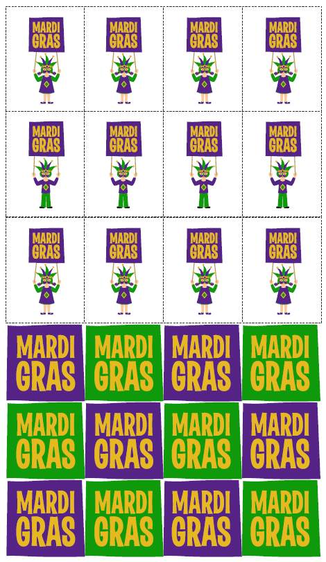 FREE Mardi Gras Printables From Love Party Printables Catch My Party