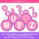 free-printable-customizable-circle-banner