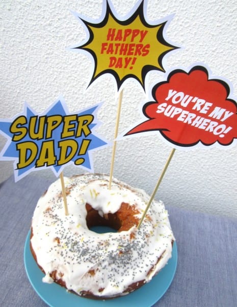 Free Superhero Father Day Party Printable Decorations The Catch My Party Blog The Catch My