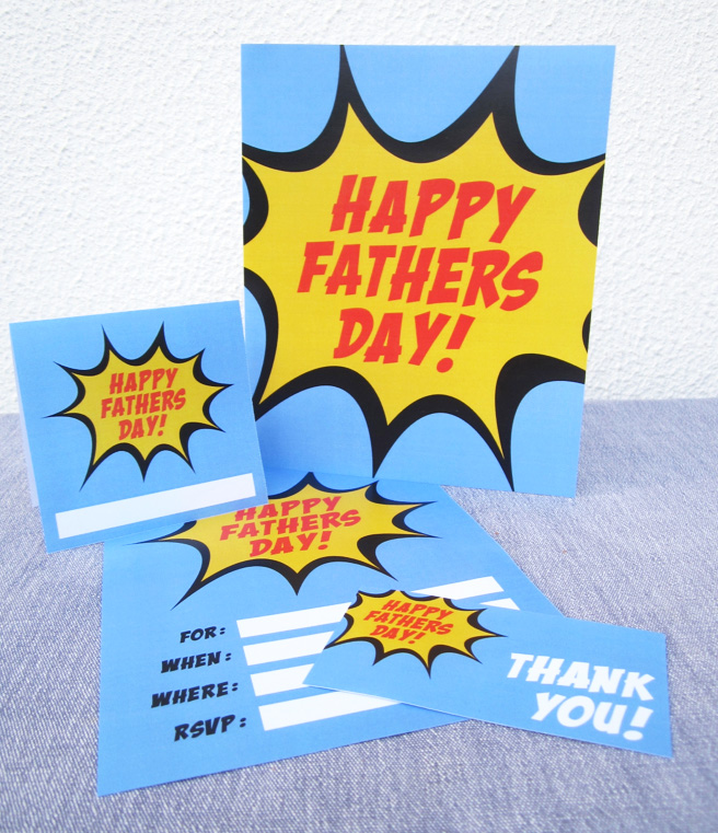 Download These Free Superhero Fathers Day Printables Catch My Party