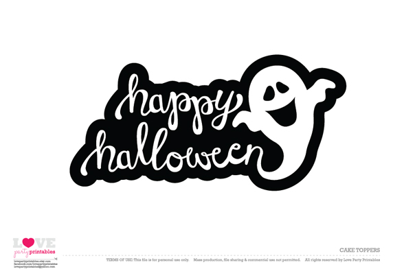 FREE Halloween Party Printables From Love Party Printables Catch My Party
