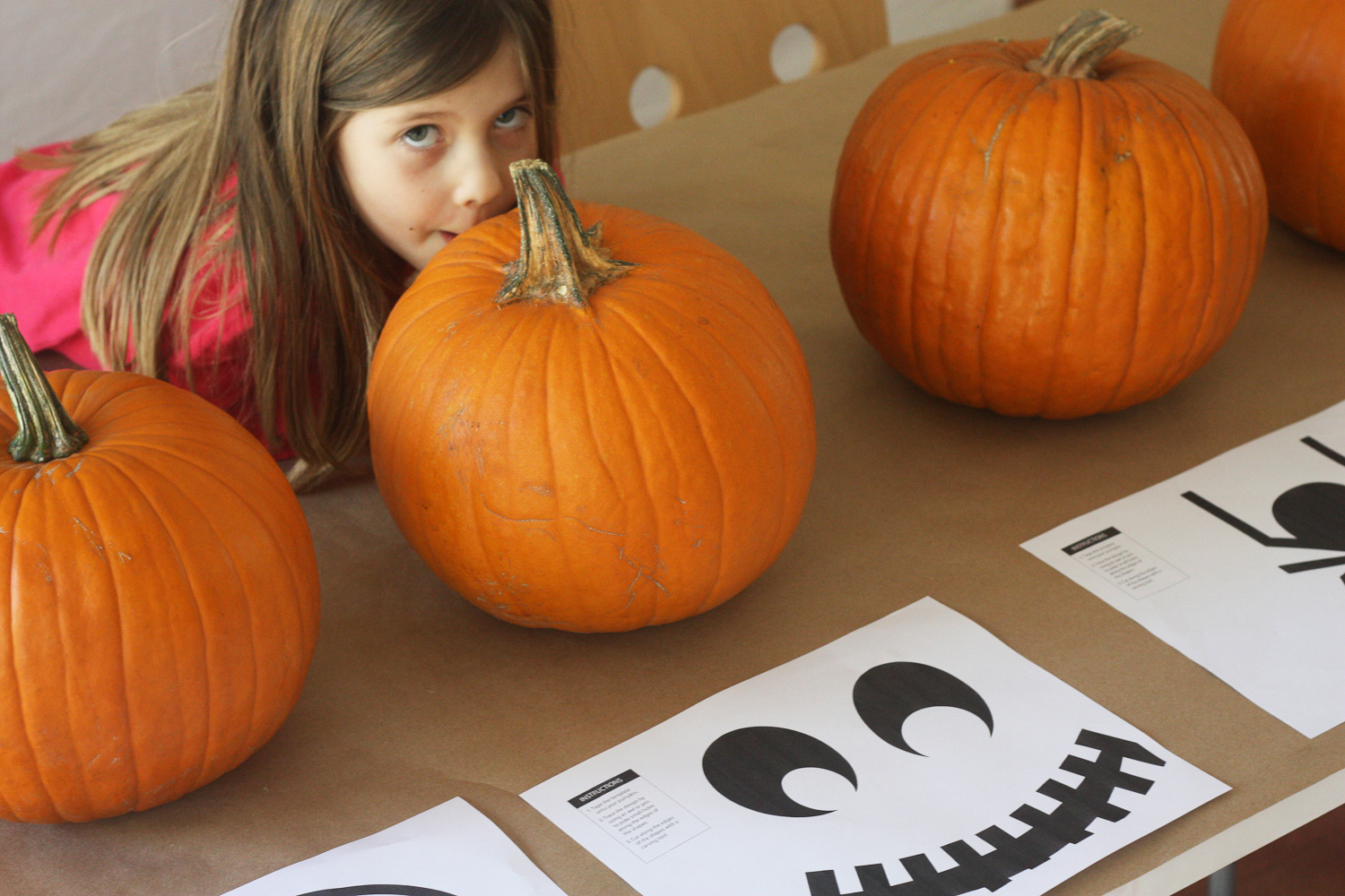  DIY How I Carved These Cute Pumpkins Catch My Party