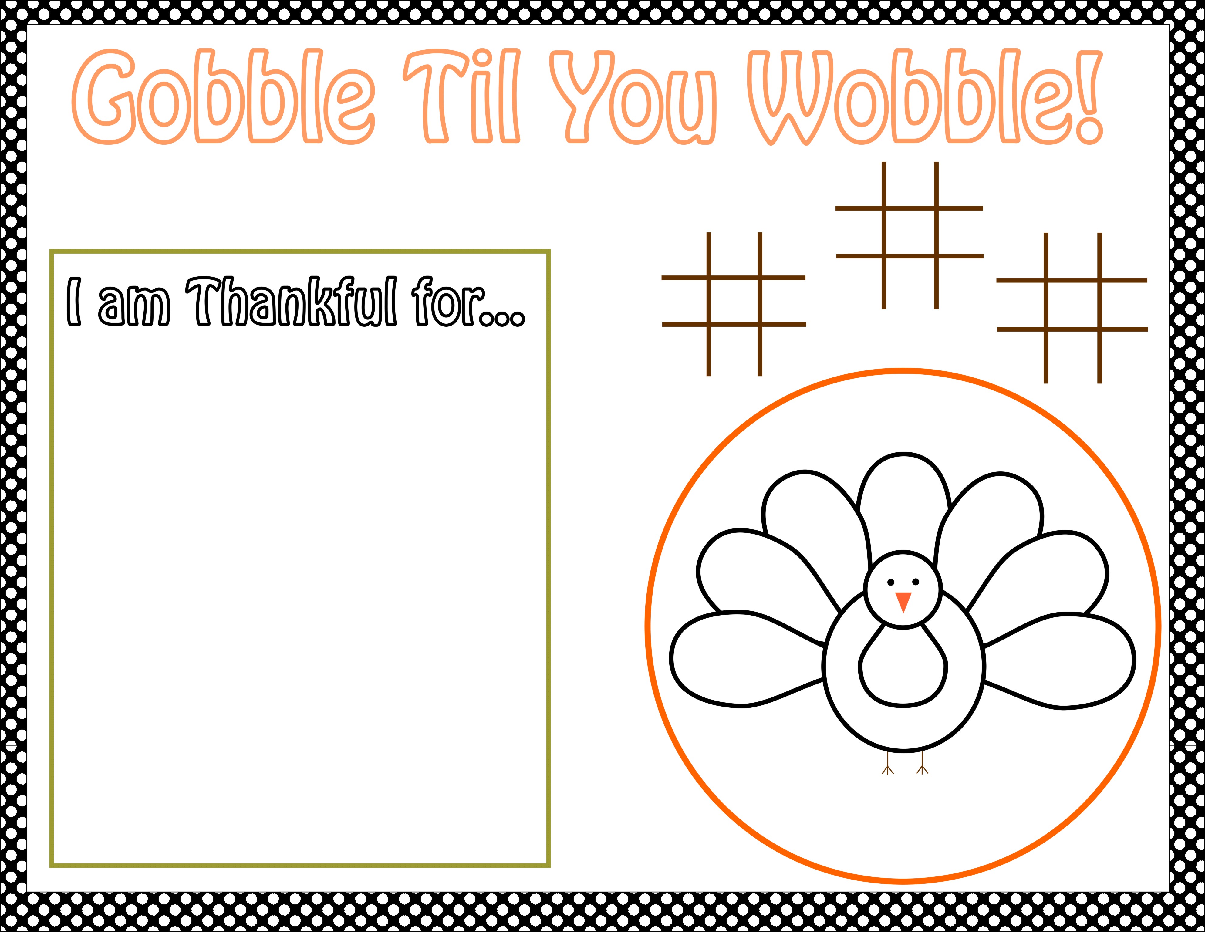 FREE Thanksgiving Printables from The Party Bakery Catch My Party