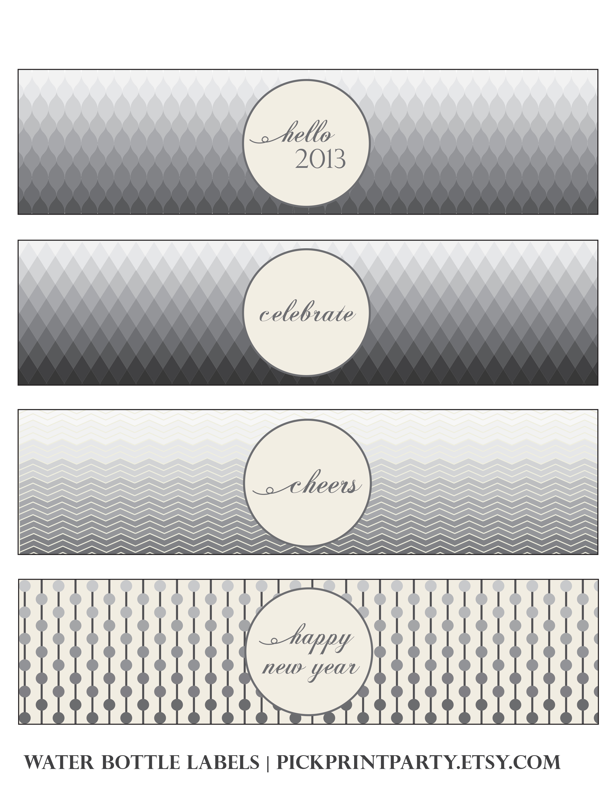 FREE New Year s Party Printables From Pick Print Party Catch My Party
