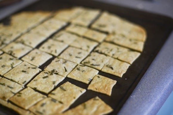 Homemade Rustic Cracker Recipe | CatchMyParty.com Homemade Rustic Cracker Recipe