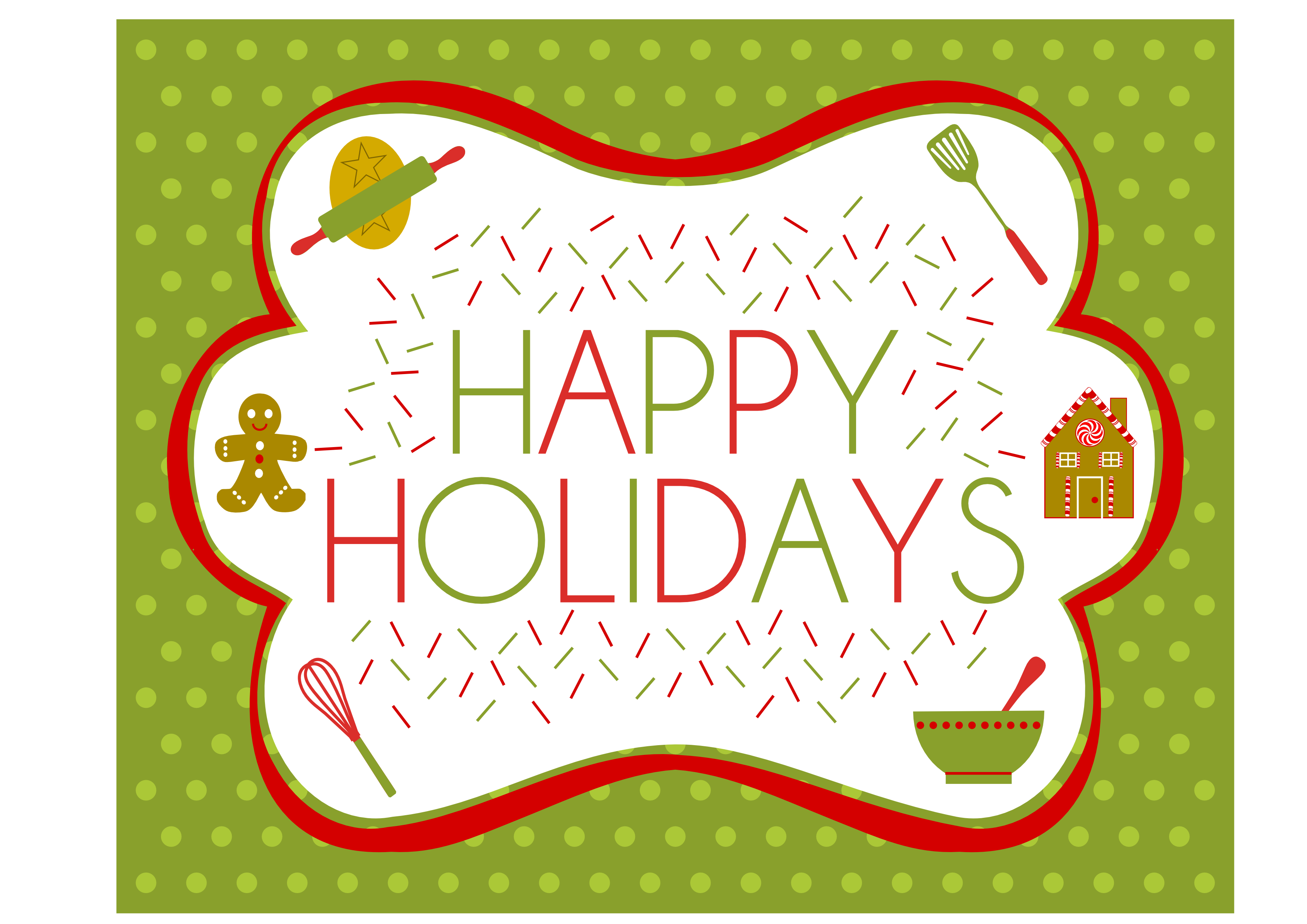 happy holidays templates for indesign