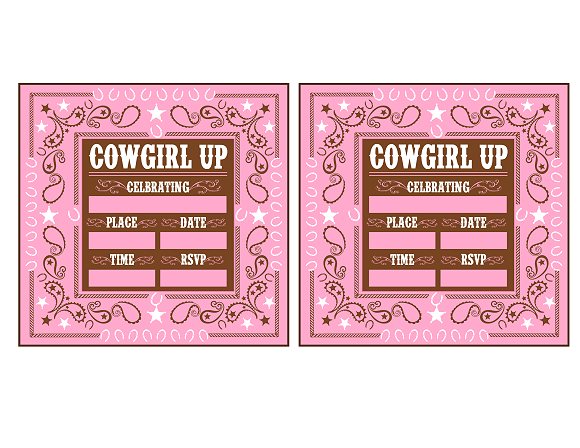 dora-cowgirl-birthday-invitation-girls-custom-by-funfashionsetc-9-99