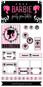 FREE BARBIE "Let's Go Party" Printables! - The Catch My Party Blog