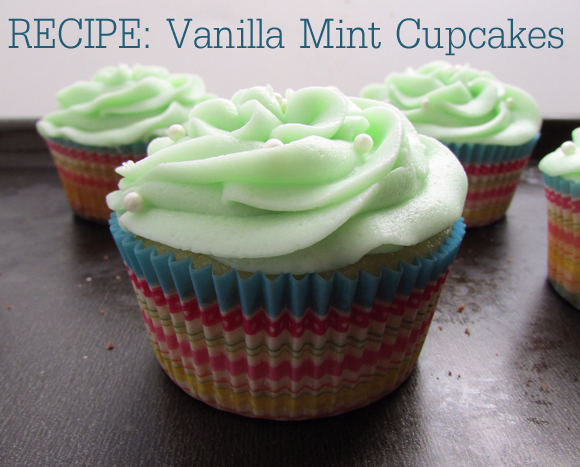 vanilla-mint-cupcake-recipe