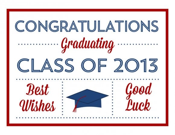 graduationsign