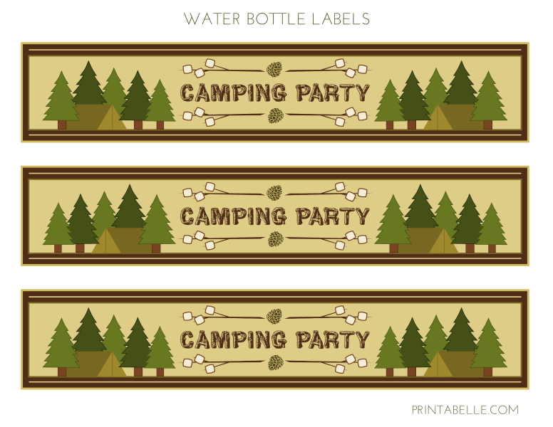 Download These Fun Free Camping Printables Catch My Party