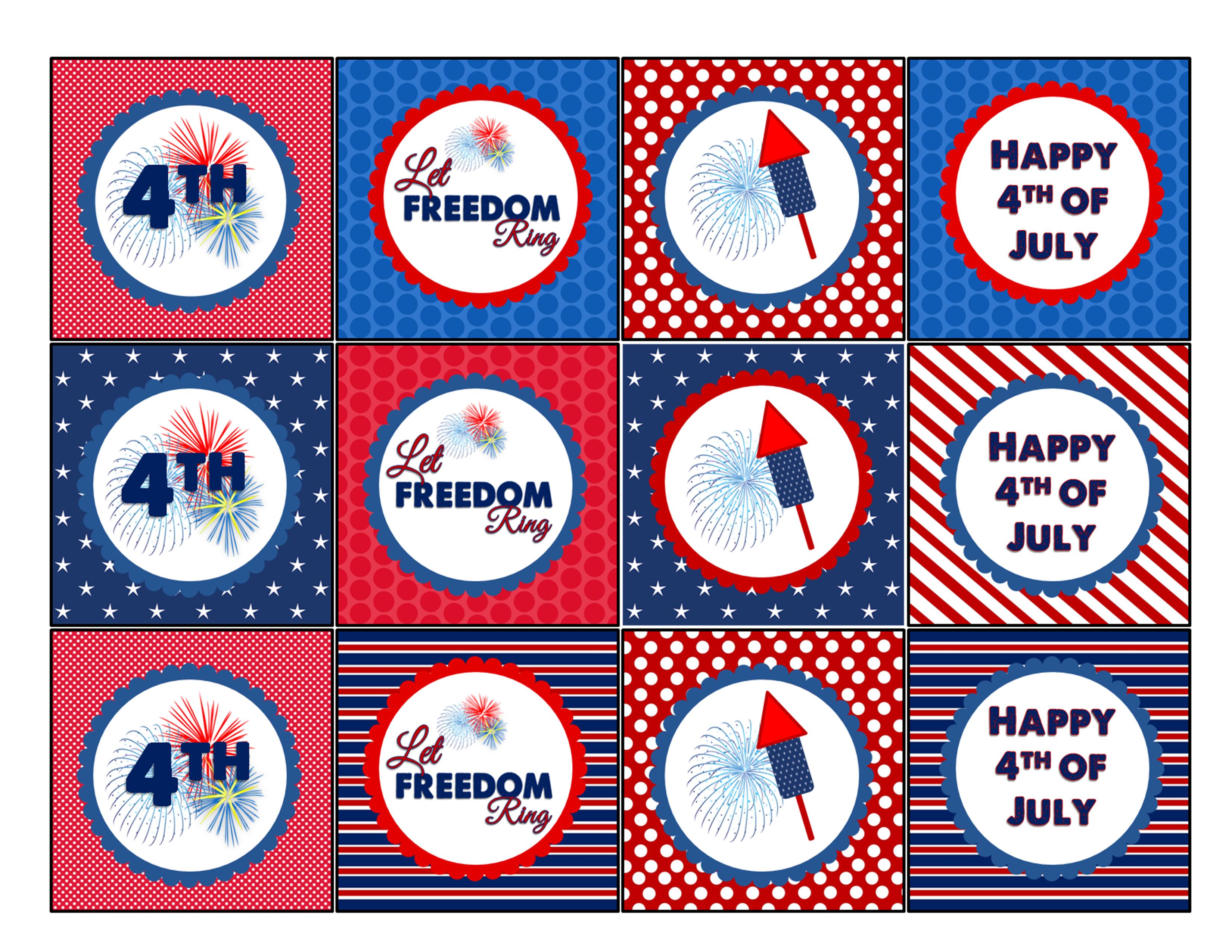 FREE 4th of July Party Printables by Designs by Serendipity Catch My