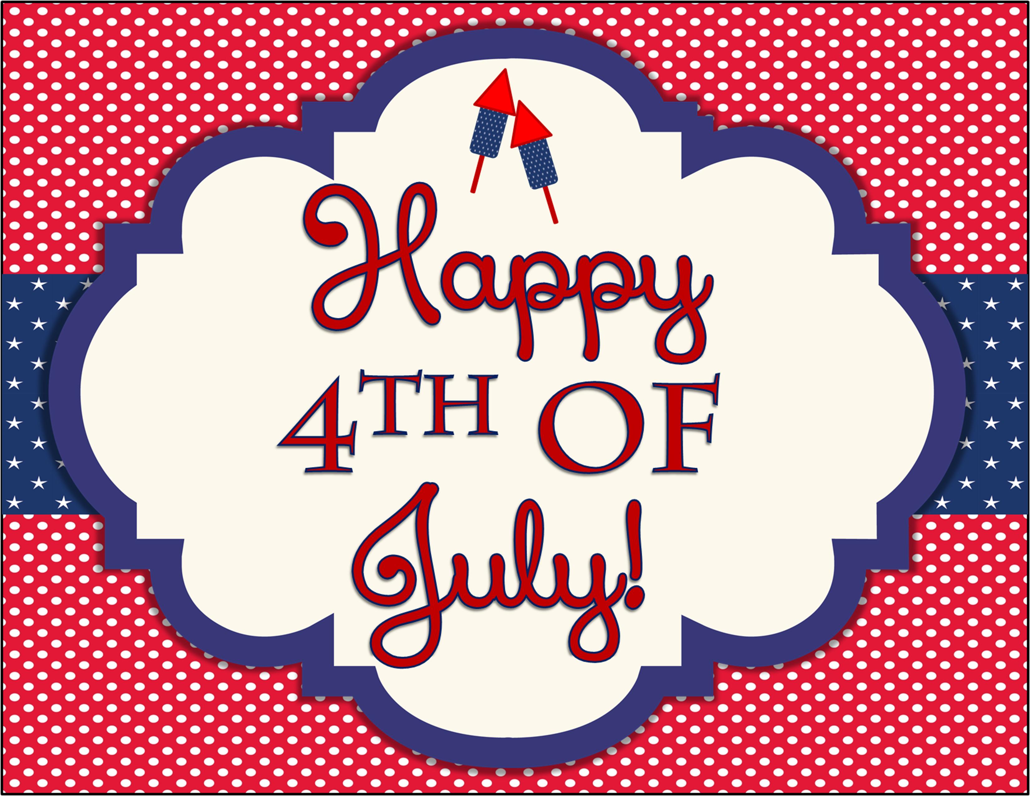 FREE 4th of July Party Printables by Designs by Serendipity Catch My