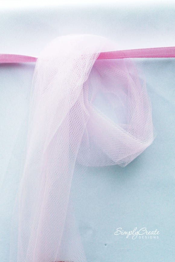 How to Make a Tulle Table Skirt