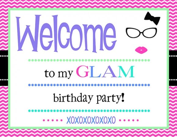 free-glam-party-printables