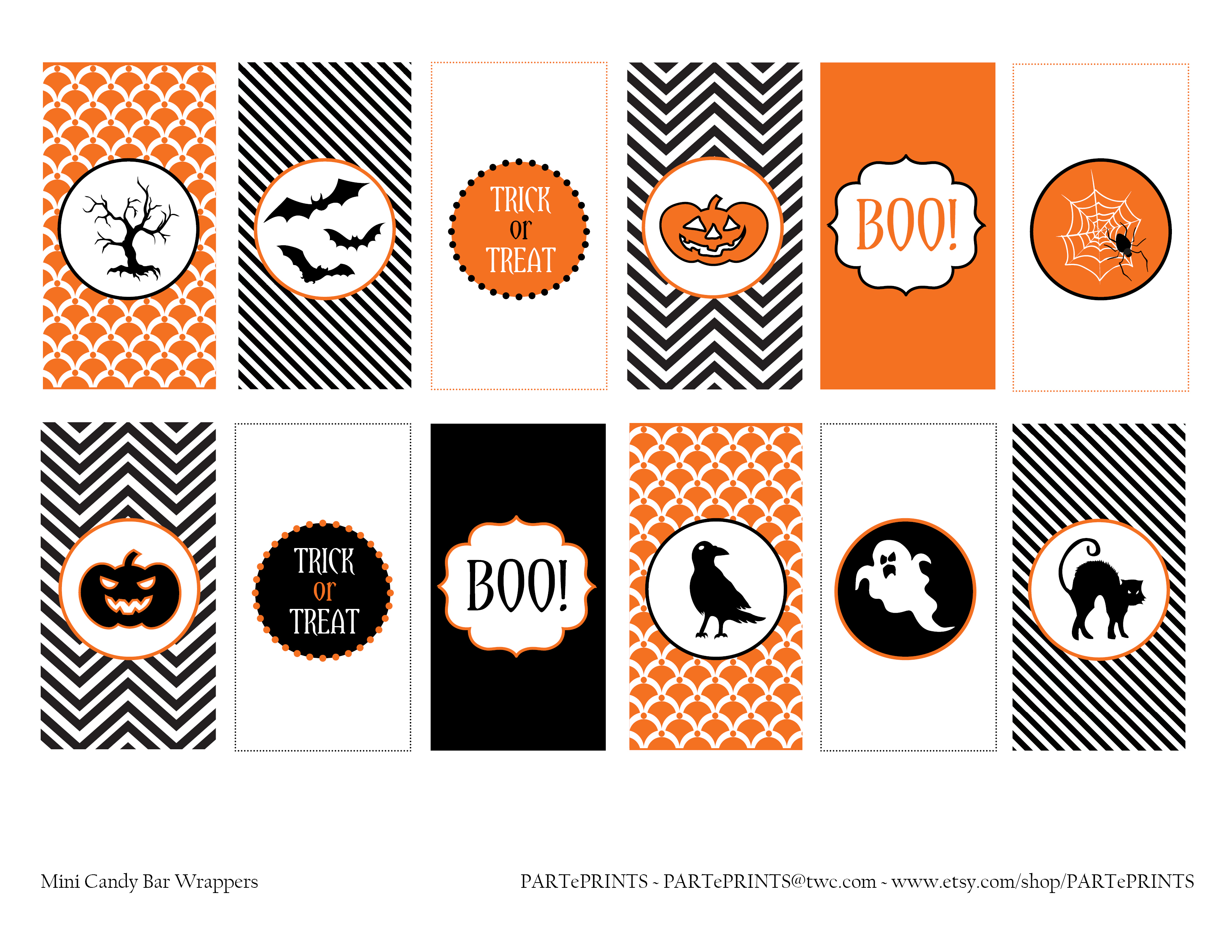 FREE Halloween Printables from PARTePRINTS Catch My Party