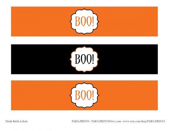 Halloween Printable PackTWO - PARTePRINTS4