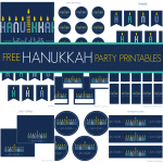 Free Hanukkah Party Printables