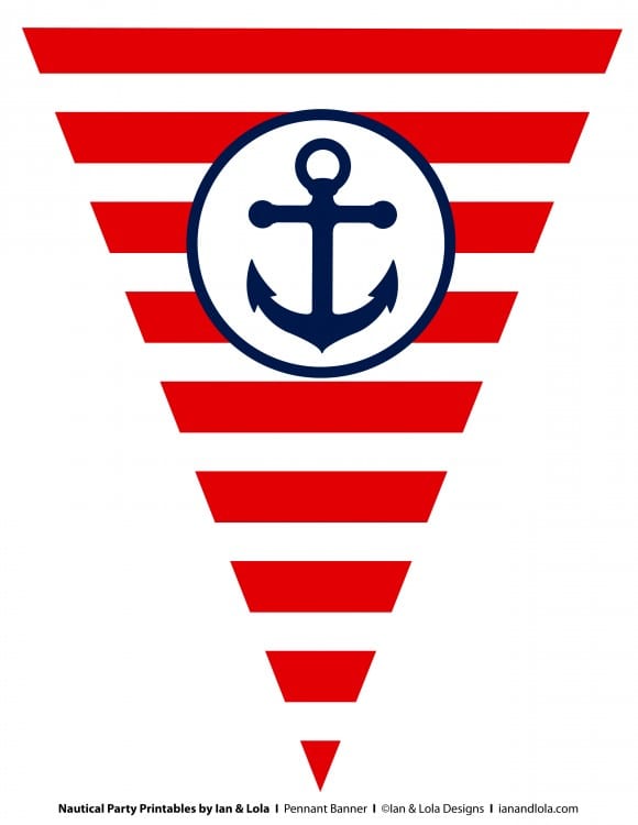 Free Nautical Party Printables