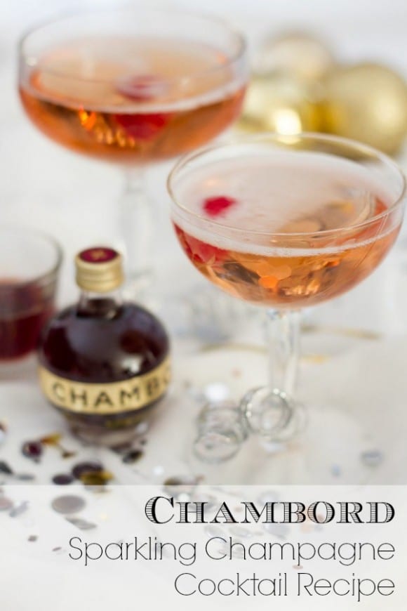 Chambord Sparkling Champagne Cocktail