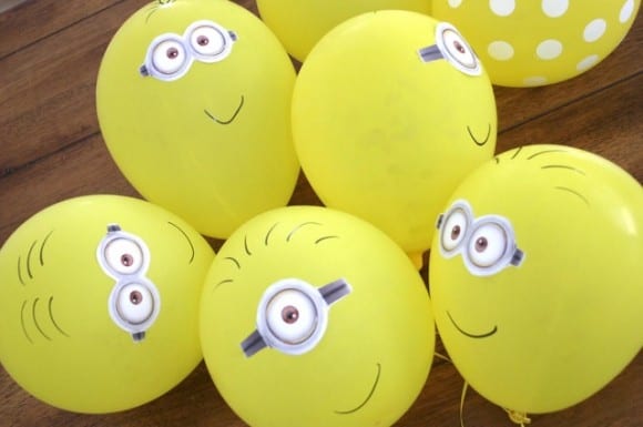 Despicable Me Minion Balloons