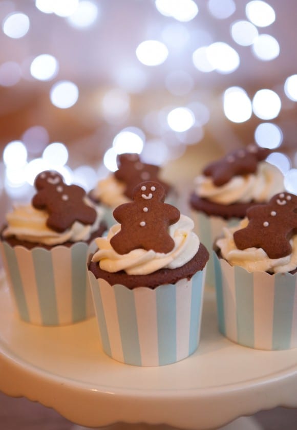 Chocolate gingerbread cupcake recipe