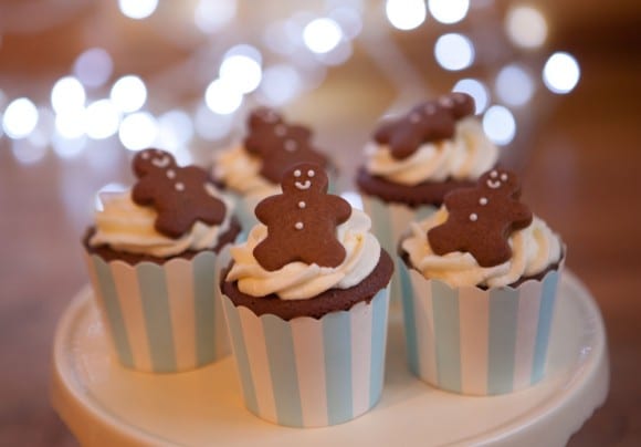 Chocolate gingerbread cupcake recipe