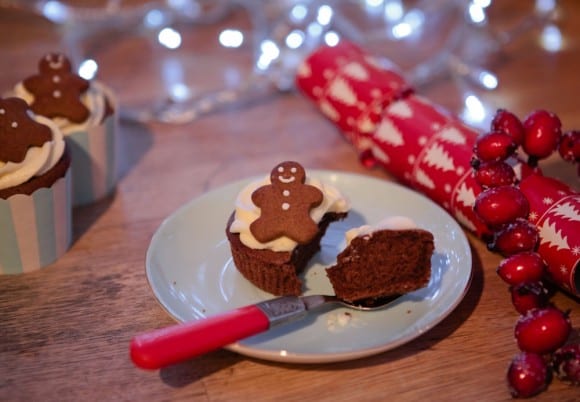 Chocolate gingerbread cupcake recipe