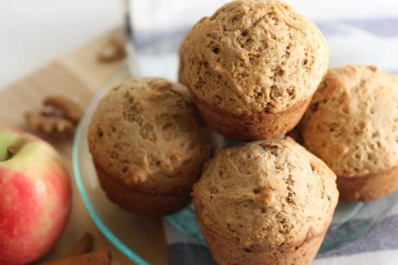 Cinnamon applesauce muffin recipe