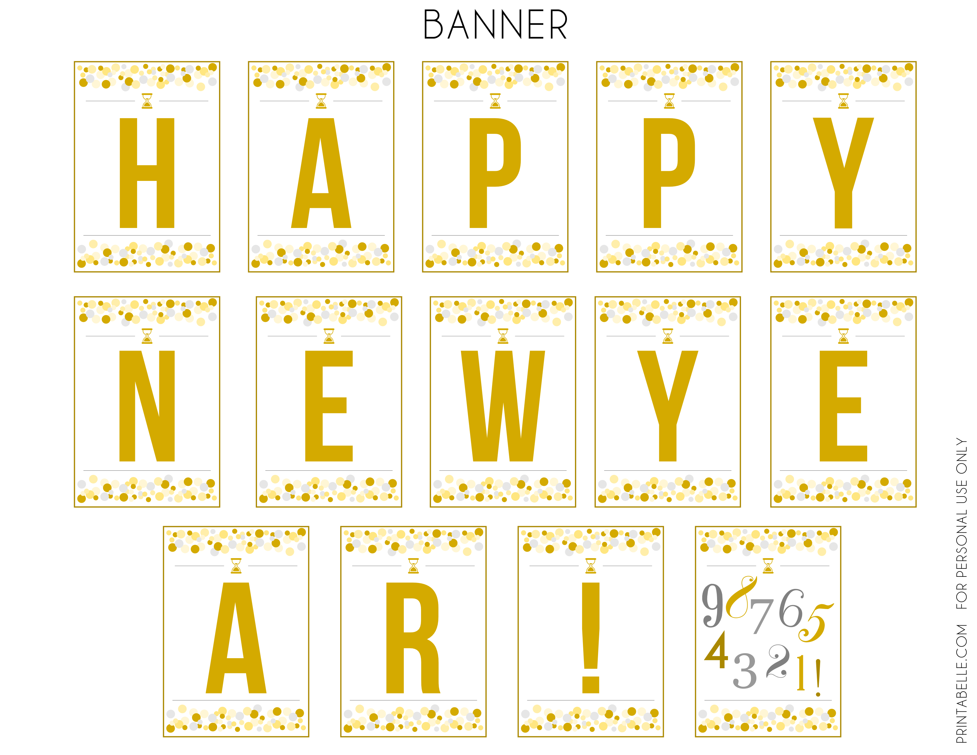 Free New Year s Party Printables Catch My Party