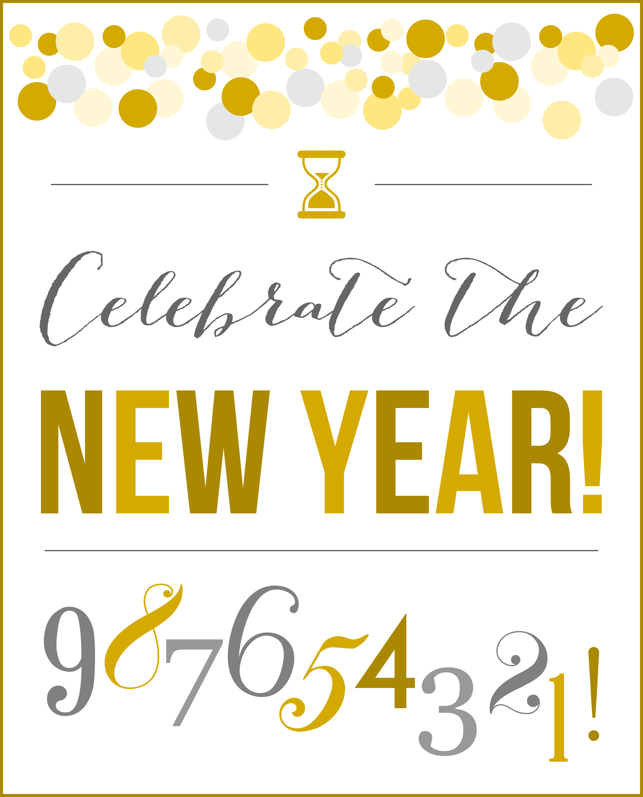 Free New Year s Party Printables Catch My Party