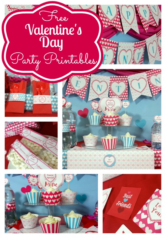 Free Valentine's Printables from Unlimited Party Themes Catch My Party