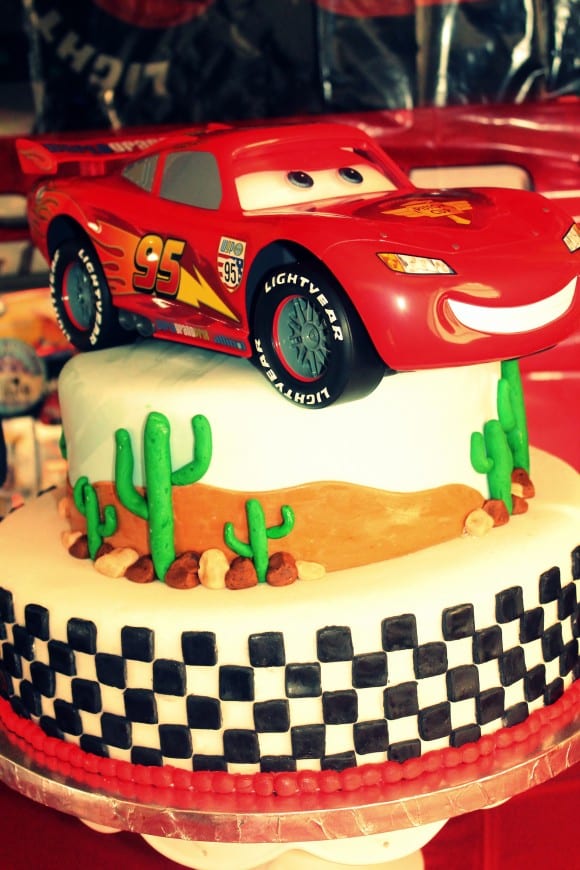 Disney Cars birthday cake