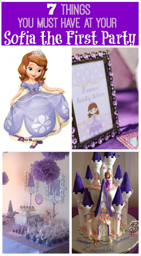 Sofia The First must-have birthday party ideas
