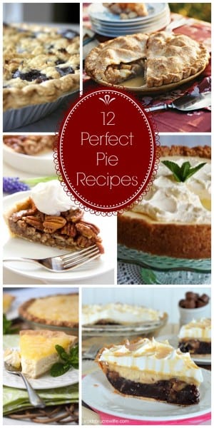 12 Perfect Pie Recipes | CatchMyParty.com