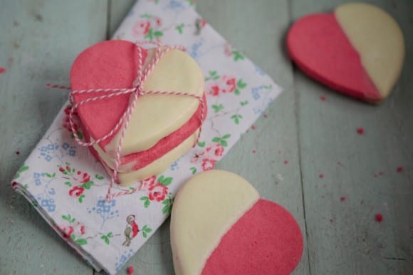 Rose and Vanilla Hearts Recipe | catchmyparty.com