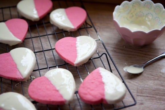 Rose and Vanilla Hearts Recipe | catchmyparty.com