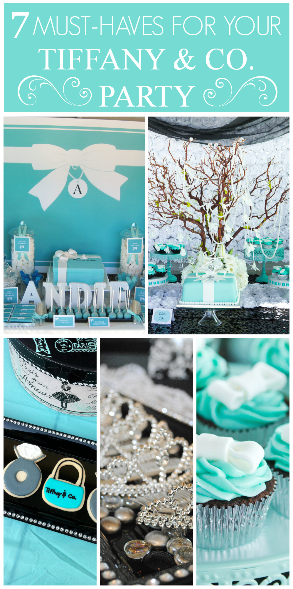 tiffany and co party decorations